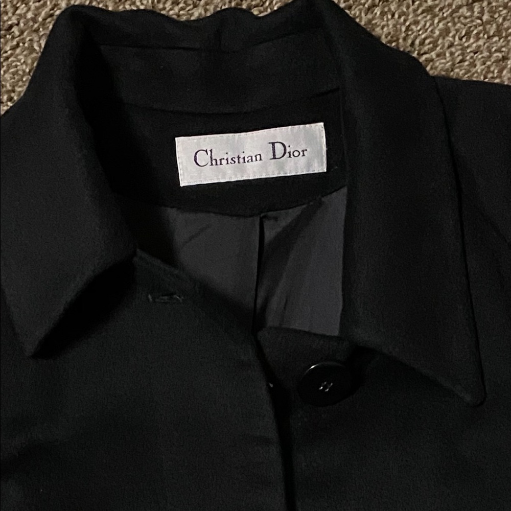 Christian Dior 100% cashmere coat